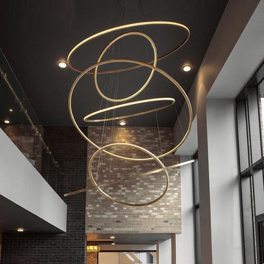 Multi-Ring Luxury Chandelier